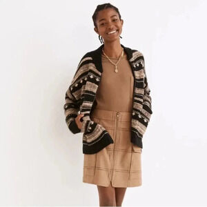 NWT Madewell Benshire Bomber Sweater Jacket size Small